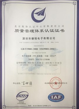 质量体系认证